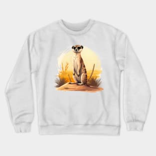 Meerkat Crewneck Sweatshirt